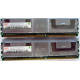 Серверная память 1024Mb (1Gb) DDR2 ECC FB Hynix PC2-5300F (Дрезна)