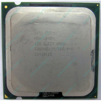 Процессор Intel Pentium-4 630 (3.0GHz /2Mb /800MHz /HT) SL7Z9 s.775 (Дрезна)