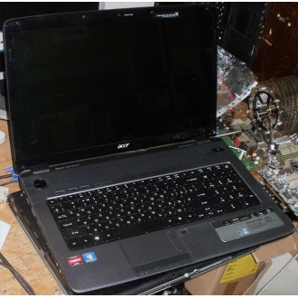 Ноутбук Acer Aspire 7540G-504G50Mi (AMD Turion II X2 M500 (2x2.2Ghz) /no RAM! /no HDD! /17.3" TFT 1600x900) - Дрезна